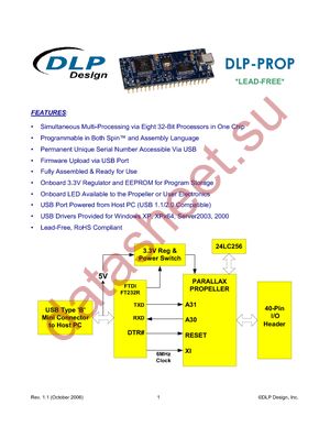 DLP-PROP datasheet  